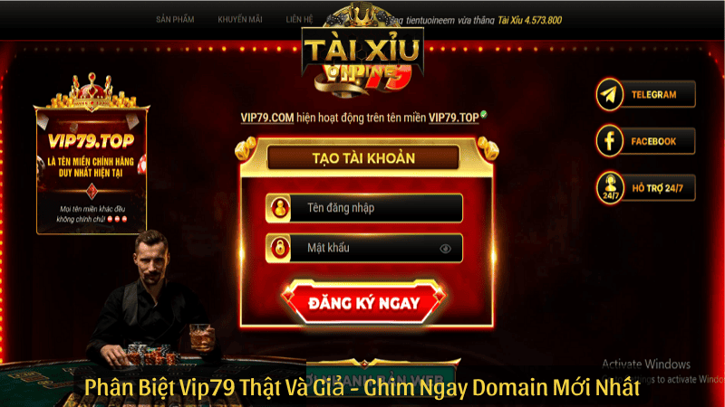 Phân Biệt Vip79 Thật Và Giả – Ghim Ngay Domain Mới Nhất